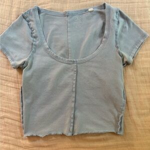 Pacsun light blue crop top size XS.